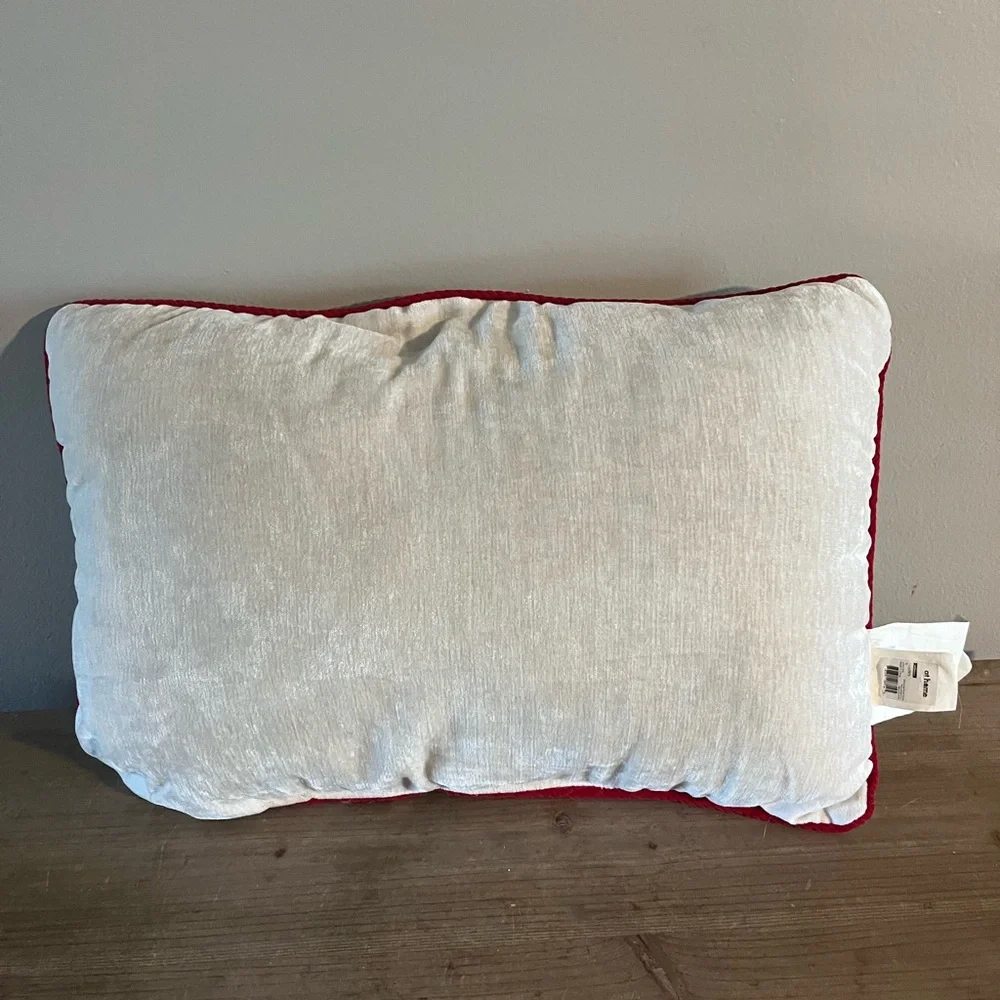 Patriotic Red and Blue Truck‎ Decorative Pillow